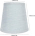 MUNEFE Household Cloth Art Chandelier Lampshade, Floor Lamp Shade, Light Cover for Table Lamps
