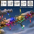 Watereem 3 Pack 100 Count Multicolor Christmas String Lights, Each, Incandescent Mini Christmas Lights, Connectable
