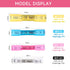 HKS 500 PCS Heat Shrink Butt Connectors - Red 22-16 AWG Electrical Connectors for Automotive Marine Use