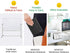 NEWYES Whiteboard Notebook, Erasable Meeting Notebook, Dry Erase White Board for Meeting, A4