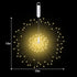Dofulay 120 8 2 Pack Outdoor Lights Firework LED Waterproof Modes with Remote Wedding Decorative Hanging Lights