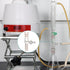 stonylab Borosilicate Glass Vacuum Flow Control Adapter with Standard 24/40 Joint and Side PTFE Stopcock