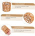 NUOBESTY Vintage Style Cylinder Lamp Shade Durable Paper Rope Pendant Light Cover for Restaurant Ceiling Light and Wall
