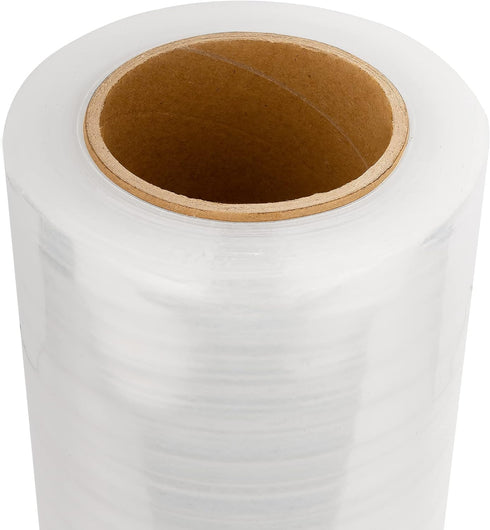 NEXCOVER 18 Inch Stretch Wrap - 1200 Feet, 60 Gauge Clear Plastic Self-adhering Film for Packing Moving Supplies