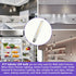 BUMLLASHOP bulb T6.5 E17 Dimmable Bulbs 4W, Bulb Light replacement Tubular Light LED Appliance It is suitable for wall