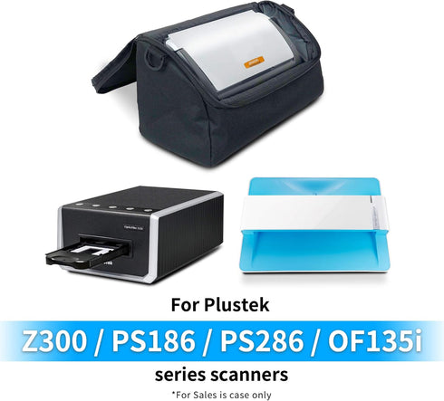 plustek Document Scanner Carrying Case Bag - Dust-Proof, Anti-Static, Dust Cover & Protector Scanner, Fujitsu ScanSnap