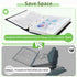 Sooez 30 Pack Binder Folders with Space-Saving Closure, Super Heavyweight Binder Pockets for 3 Ring Binder, High Capacity Clear Binder Pouch, Side Loading, 3 Ring Folders with Pockets, Letter Size by Sooez