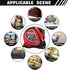 Magnetic Tape Measure 25 Ft with Fractions 1/8 and Metric, Easy to Read, Measuring Tape with Belt Clip for Engineers,
