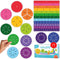 Simply magic 166 PCS Magnetic Fraction Tiles & Fraction Circles - Elementary Fraction Manipulatives