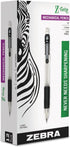 Zebra 52310 Z-Grip Mechanical Pencil, HB, .5mm,Clear, Dozen by ZEB52310