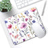 IMAYONDIA 9.5" 7.9" Computer Mouse Pads for Desk, Purple Wildflowers Floral Mouse Pad Small Square Computer Mousepad, x
