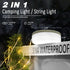 1-Pack Camping String Light w/Lamp, 32.8FT Rechargeable Waterproof LED Hanging Light for Outdoor Camping Awning Tent Garden Party Festival Decor by DIBMS