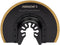 Arrow OSC35CA Titanium Coated Bi-Metal Oscillating Tool Radial Saw Blade - 3-1/2 Inch for Woodworking, Drywall, PVC,