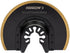 Arrow OSC35CA Titanium Coated Bi-Metal Oscillating Tool Radial Saw Blade - 3-1/2 Inch for Woodworking, Drywall, PVC,