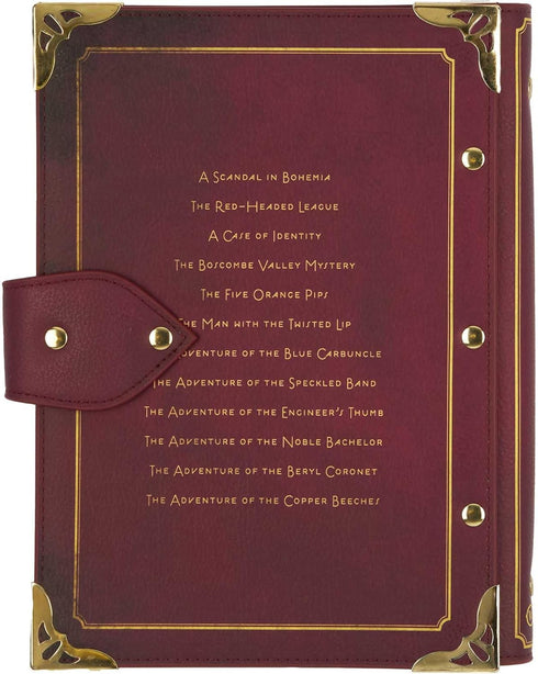 Well Read Sherlock Holmes Refillable Ring Binder Notebook