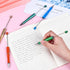 Plastic Beadable Pens with Shaft, 1.0 mm Black Ink Bead Pens for DIY, Office School Supplies, 20 Colors