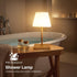 Waterproof,4000mAh Use,3 Dimmable 10.8"H- Shower Lamp Battery Rechargeable Cordless Table Lamp for Indoor & Outdoor