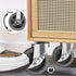3 Inch Set 4, Caster Wheels, Casters of Heavy Duty Caster with Brake, Locking Castors with Rubber WheelPlate Swivel