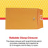 School Smart Kraft Envelopes with Clasp, 6 x 9 Inches, Pack of 100