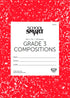 School Smart Skip-A-Line Composition Books, Grade 3, 50 Sheets, Red