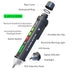 Voltage Tester Pen with Ambient Temperature Display, Non Contact Voltage Tester, Electric Tester with Flashlight