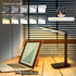 15W Dimmable 5 White crown LED Desk Lamp with Wireless Charger & USB Port, Table Lamp with Lighting Modes, Sensitive