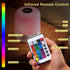 Generic Lamp,16 3 1 Portable Night Light, USB Rechargeable Small Desk RGB Colors & Brightness & Remote, Touch Bedside