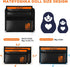 (8x5", 2-Pack Set, 3-Layers Portable Fireproof Money Envelopes for Cash and Document Inside/External Size), Fireproof