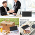 HOMESAN 11x6.1 Inch, 2 Cash Bags with Zipper, Money Bag,Cash Bag,Money bags with zipper for cashBank Bag - Pieces