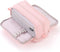 CICIMELON Large Capacity Pen Pencil Case with 4 Compartments, Aesthetic Organizer for Teen Girls (Pink)