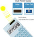 Basic Calculator, Cute Pocket Size Mini Desktop Calculators for School, Office, Home (Light Blue)
