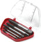 Screw Extractor Set, Removes Damaged Screws, Broken Studs, Set Screws and Pipe Fittings - Performance Tool W2965