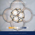 5000K B10 Dimmable E12 Bulbs, 40W Bulbs, 450LM, 12 Pack UL,CA65 FLSNT Daylight LED Candelabra Equivalent LED Chandelier