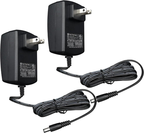 OXZEEWEE UL Listed 2PCS 12V 3A 3000mA 6ft Power Supply Adapter, 36W 2.5A