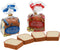 Bread Shaped Erasers for Kids, 16Pcs Mini Novelty Toast Erasers for School Rewards