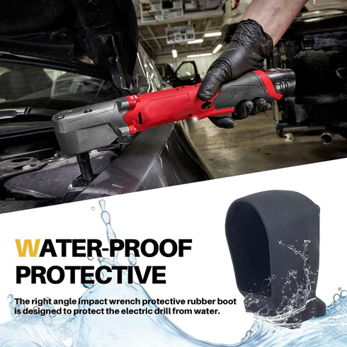 49-16-2564 Rubber Protective Boot, Durable Shield for Milwaukee Impact and Dust Protection of Power Tools