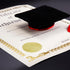 Hybsk 300pcs Notary Seals 2 inch Embossing Stickers, Gold Metallic Certificate Sealing Labels for Awards