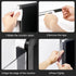 Yocoolfun 2 Monitors,13.6 3.6 Inch Pcs Large Computer Monitor Memo Board for No Edge X Monitor Sticky Note Holder