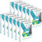 Fulmoon 12 Pcs Economy View 3 Ring Plastic Binder, 12.2 x 9.8 Inch, 1 Inch Round Ring, White
