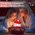 50Hrs 2 Mushroom Night Light Color Changing, Mushroom Lamp, Tap Control Brightness & Timer, Rechargeable Squishy Night