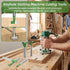 HaiFafafaing 6 1/4, 5/16, 3/8, 1/2, 9/16, 5/8 Inch Set PCS Keyhole Router Bit - Router Bits - Carbide Cutter Keyhole