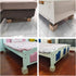 Generic Block,25 Color,4pcs (30cm/11.8in,Slotted 4x4) 10x10 13cm/5.1in) Solid Wood Heightened Slotted Bed Legs,Sofa