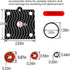 For Zurn 975XL 975XL2 Rubber Repair Kit and Springs, 1/4 -1/2 Backflow Preventer Repair Kit