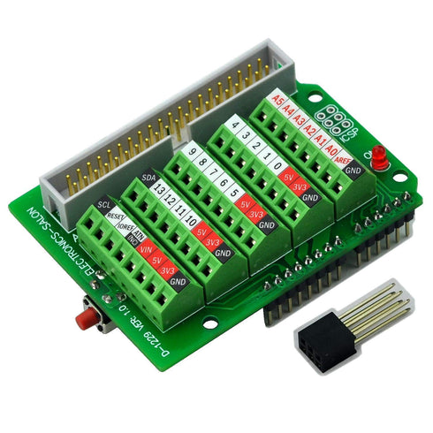 Electronics-Salon Arduino Screw Terminal Block Breakout Module for Arduino UNO R3