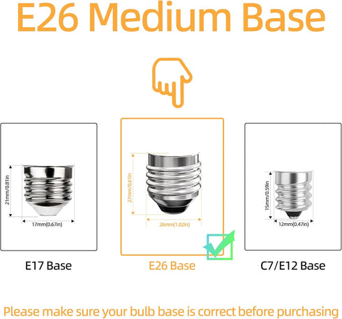 Bulbs E26 2700K 750LM ST19 Bulb 75W Dimmable Bulb 90+ 3 Pack Edison Medium Base Soft White, Vintage LED Filament Clear