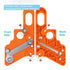 YUENTOEN Edge Banding Trimmer, Veneer Edge Cutter Tool with 10Pcs Blade and 4Pcs Circular Edge Scraper for Woodworking