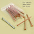 12 Pcs 4 Inch Long Copper Nails Spikes for Tree Killing, Stump Removal with 1 Pcs Steel Nails, Storage Box Included