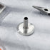 4 Pcs 1.5" Tri Clamp to 0.5" Hose Barbed Adapter 304 Stainless Steel Sanitary Hose Barb Pipe Fitting for Plumbing