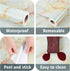 Beige Pink Marble Contact Paper, Self Adhesive Waterproof Marble Wallpaper for Kitchen Cabinets, Drawers Liner 17.71" x
