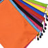 Renashed 10Pcs A4 Waterproof Zipper File Bags - Football Pattern Office Document Bags for Students, 10 Color